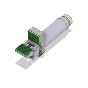 Chwytak palcowy - 95° Gumowy zderzak