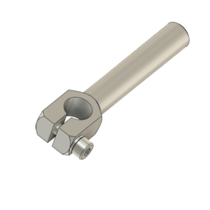 Okrągłe ramię mocujące - sztywne